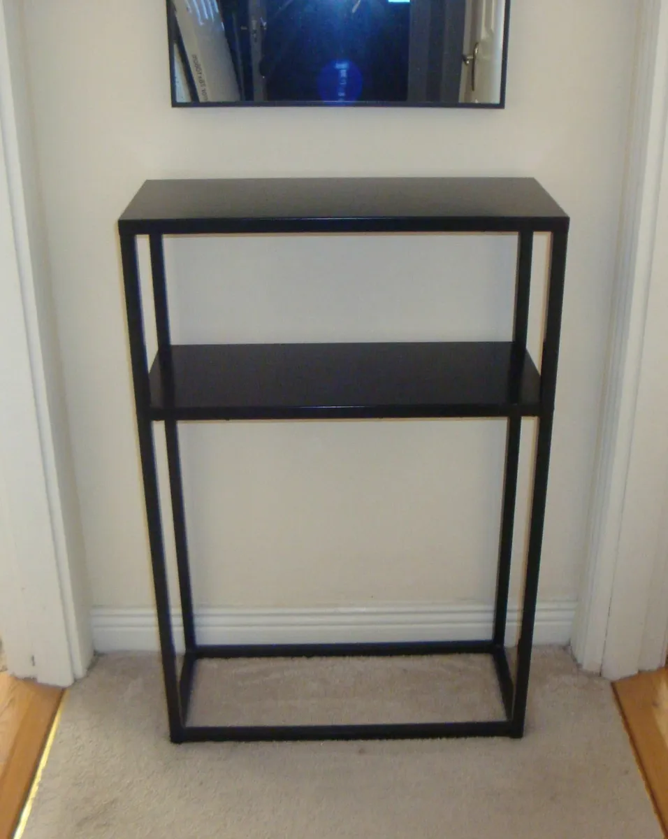 Console table shelving unit sideboard metal - Image 3