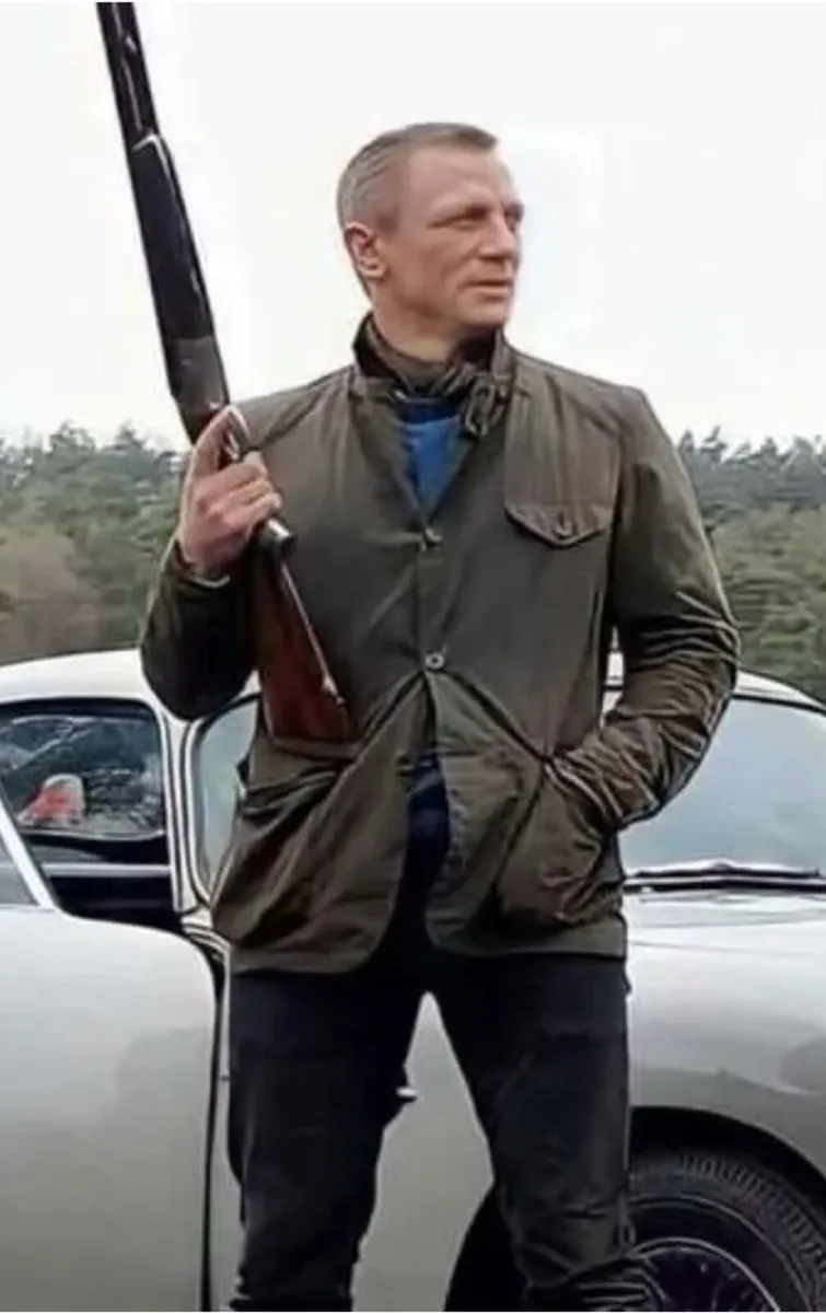 Barbour Beacon Sports Jacket Daniel Craig Skyfall - Image 1