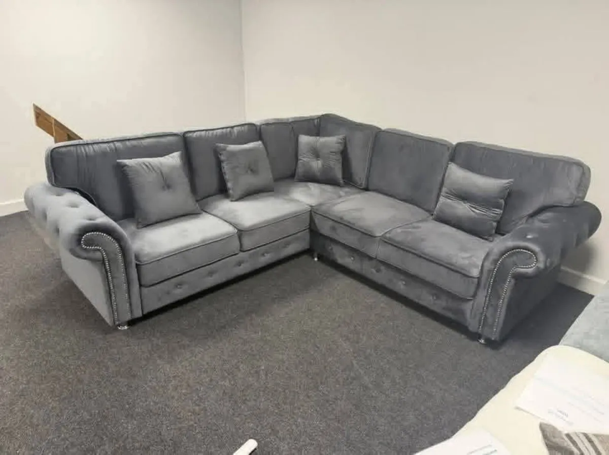 "Olympia Ashwin Chesterfield Sofas Corner " - Image 2