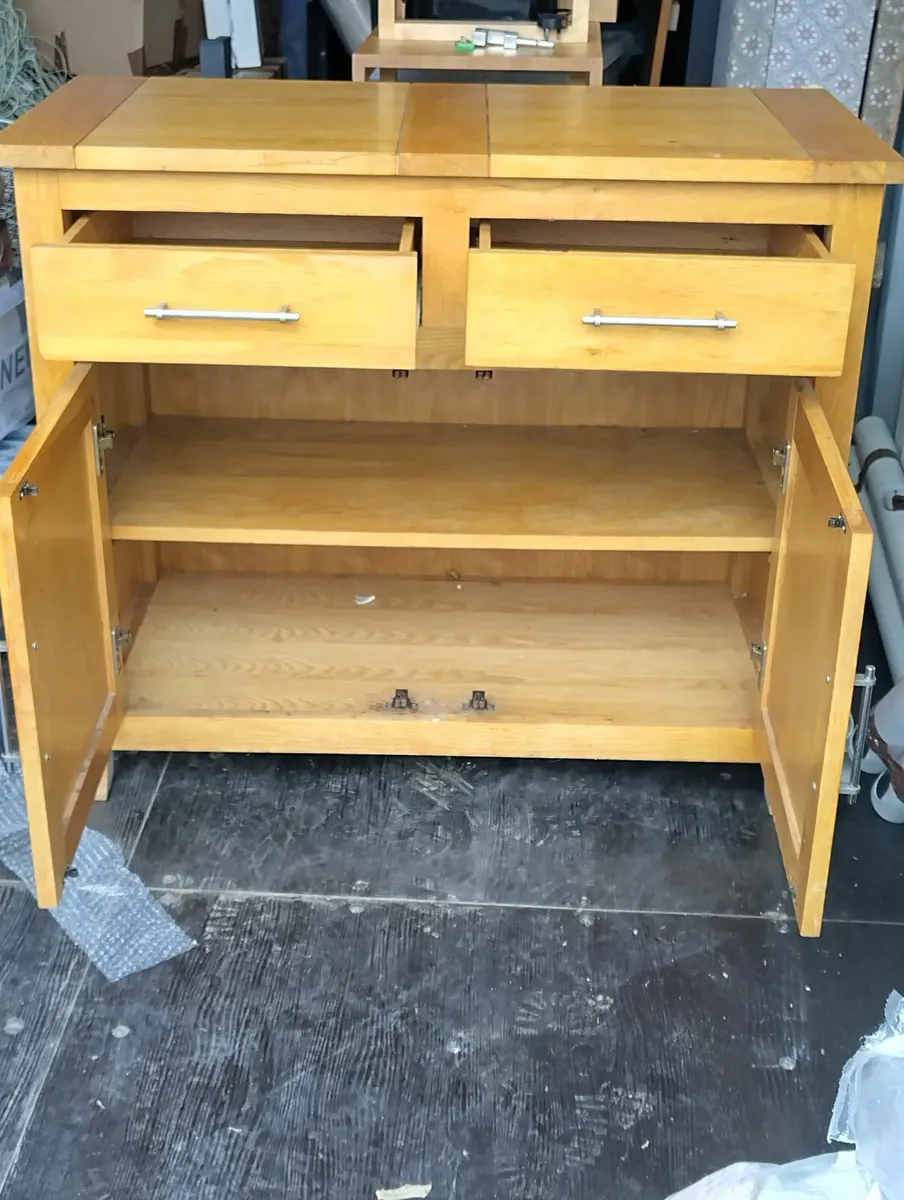 Solid wood handmade dresser unit - Image 3