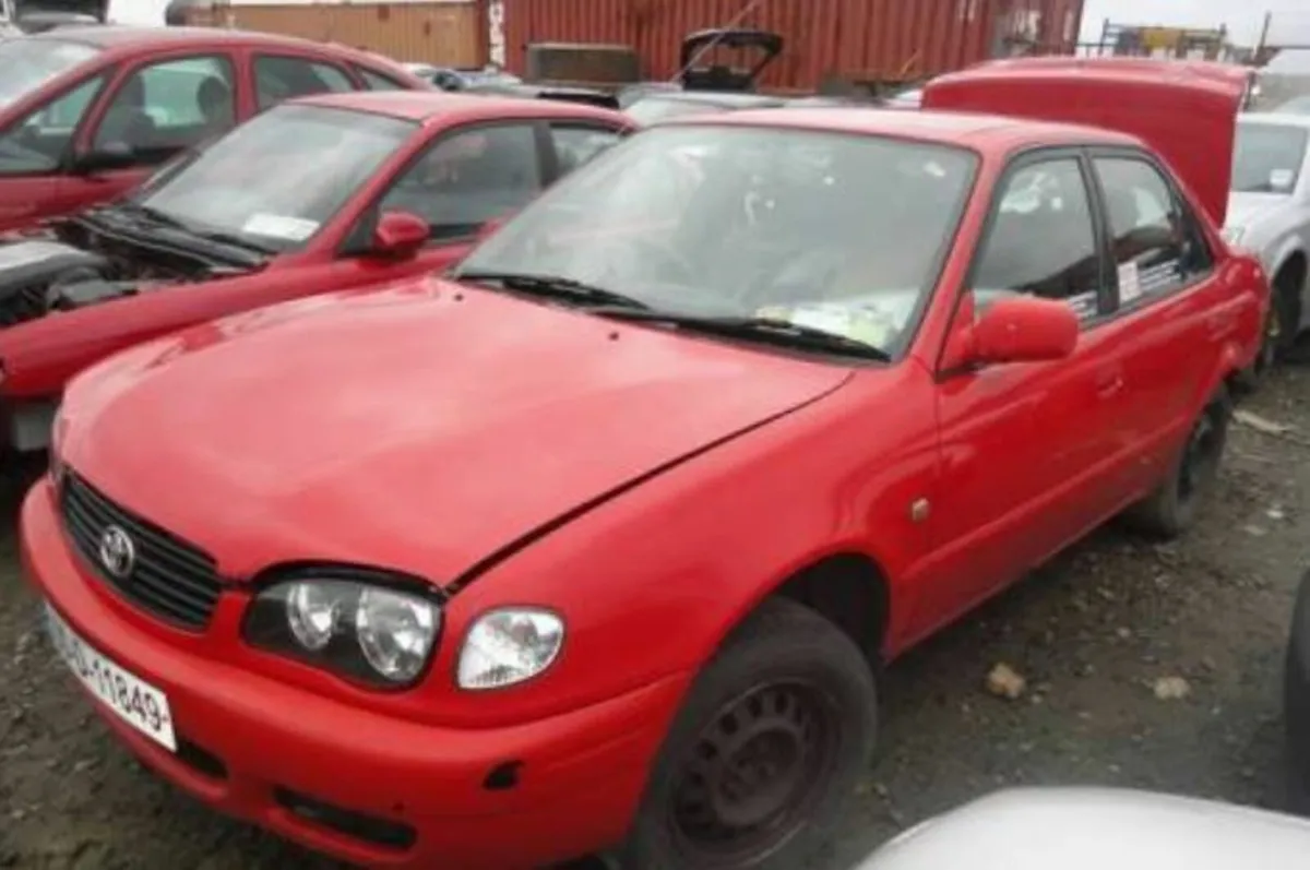 Toyota Corolla E11 Facelift 00-02 Bonnet Hood Red
