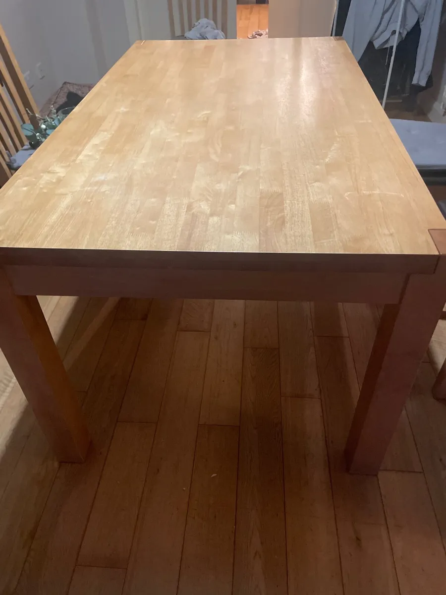 Dining table and chairs - Image 2