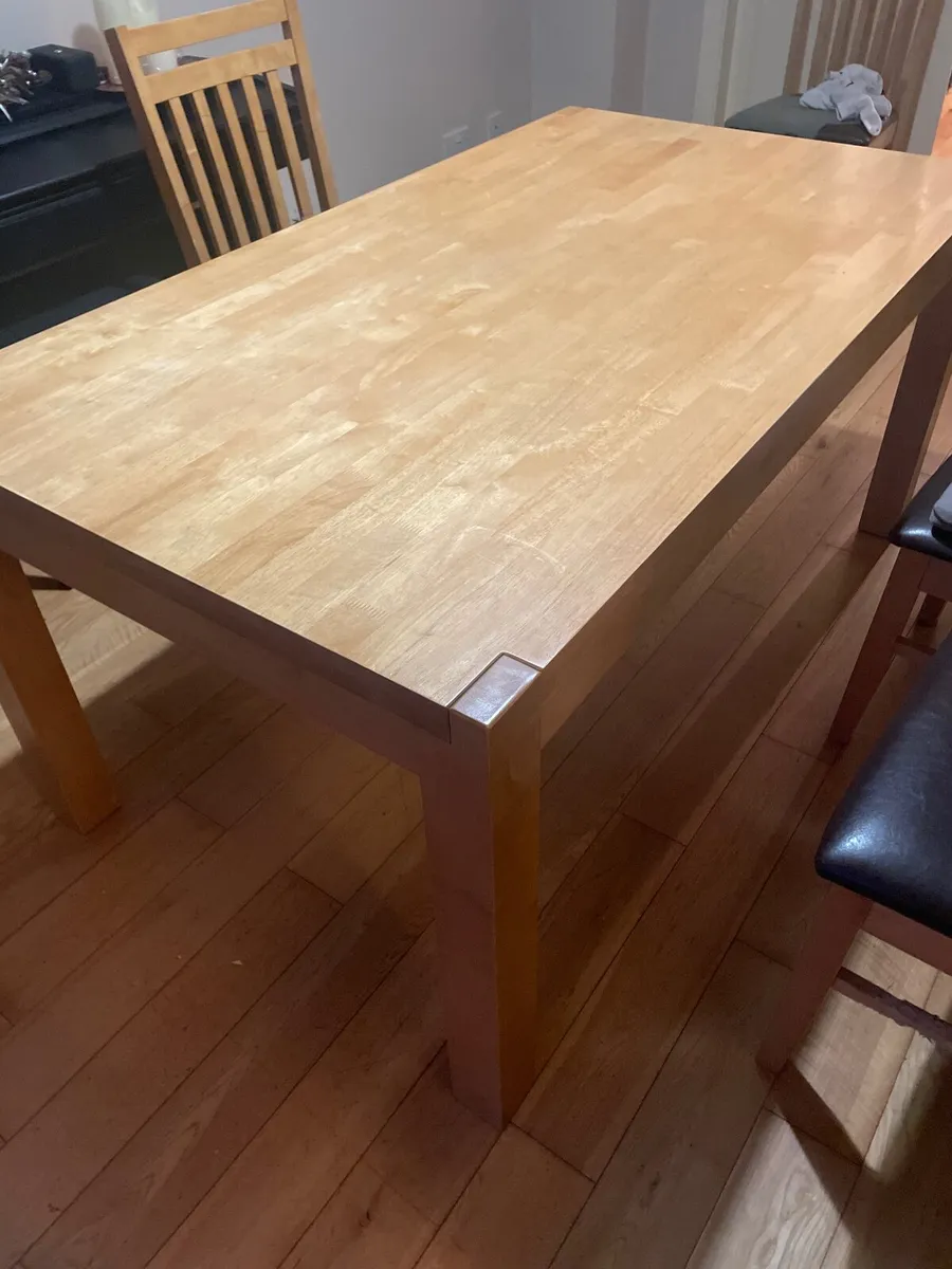 Dining table and chairs - Image 3