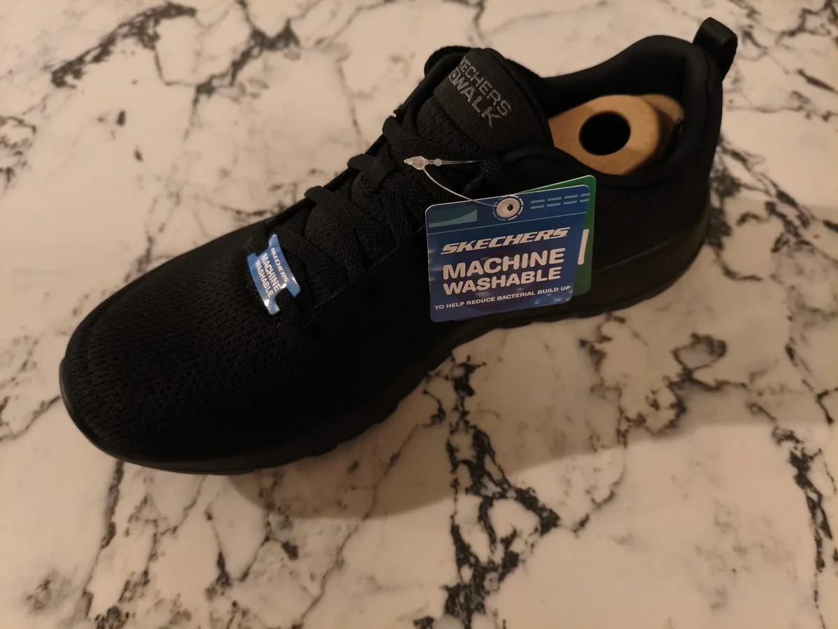 SKECHERS go walk BLACK uk6 - Image 3