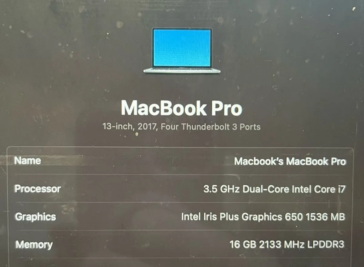 macbook pro 4 thunderbolt ports, mid 2017 - Image 3