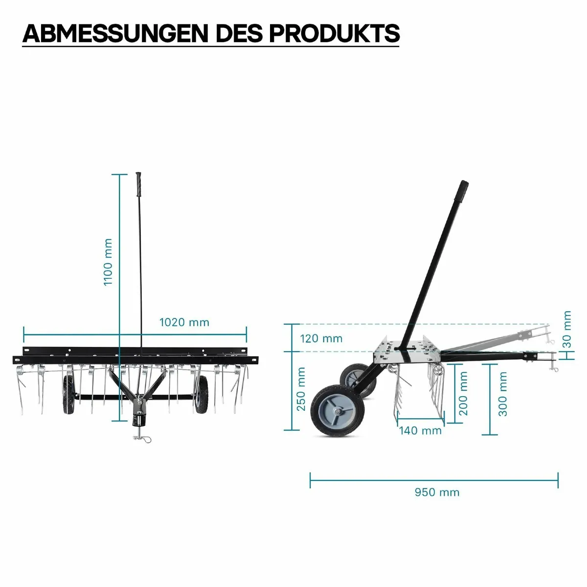 lawn scarifier comb Moss Removal Free Delivery - Image 4