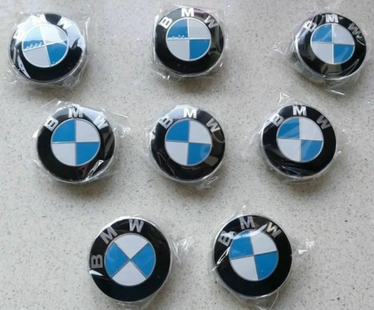 ( x 8 caps) BMW Centre Caps (68mm) FREE POST - Image 1