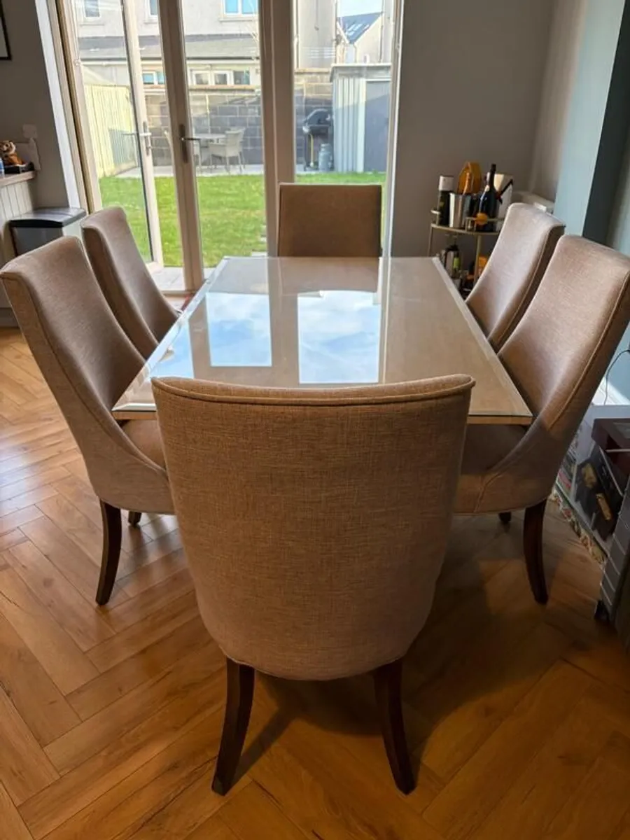 Dining Table and Chairs - Image 1