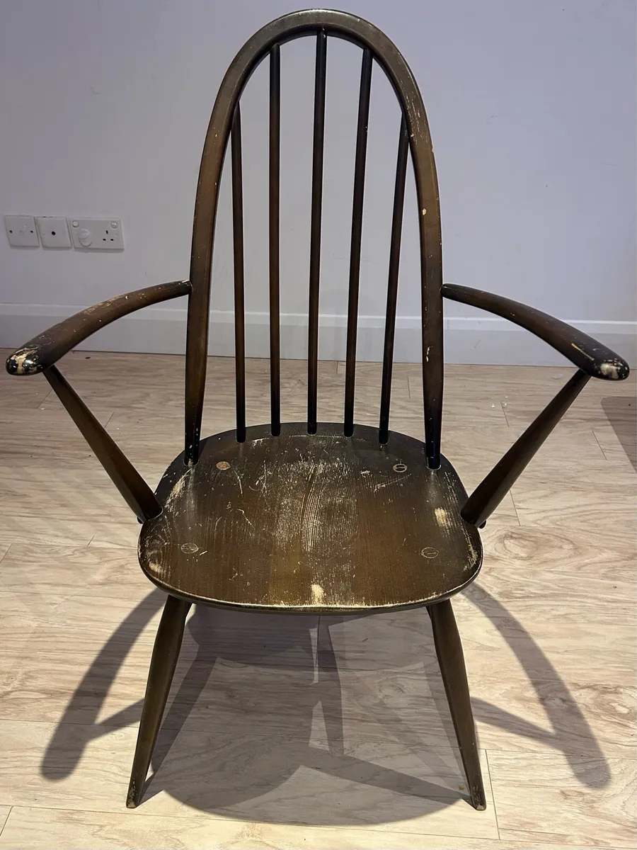 Set of four ercol chairs - Image 4