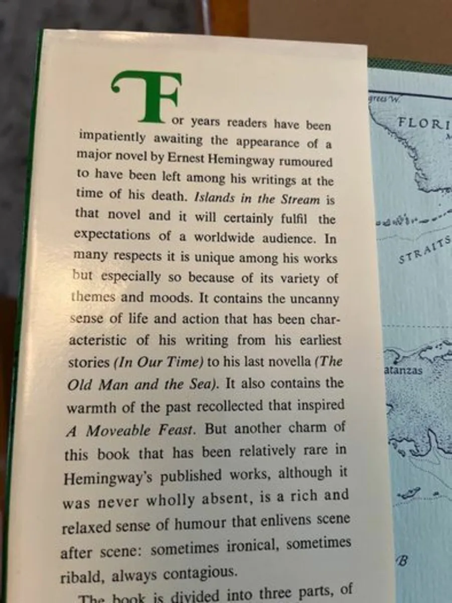 Islands In The Stream - Ernest Hemingway - 1st Ed. - Image 3