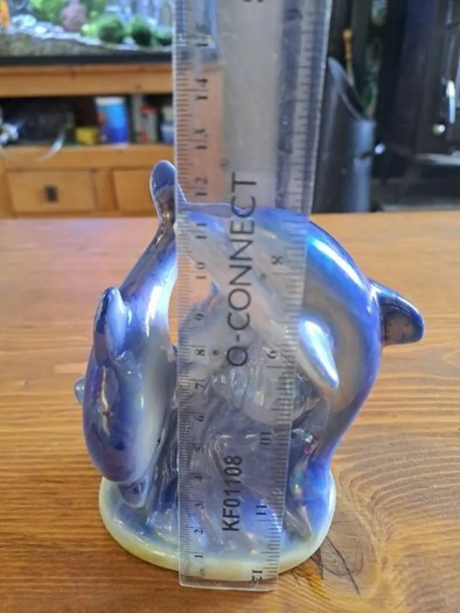 Vintage 3 dolphins ornament - Image 4