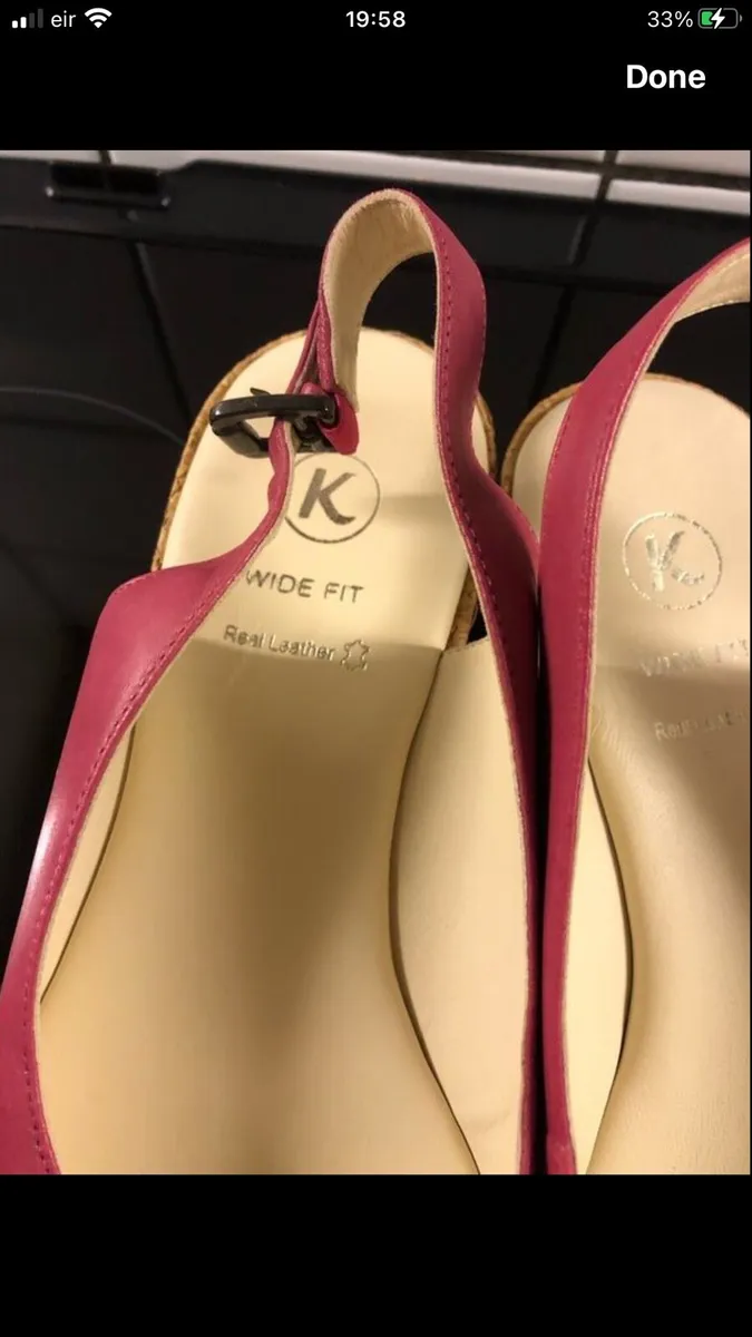 Ladies new sandals  size 5.5 €20 - Image 2