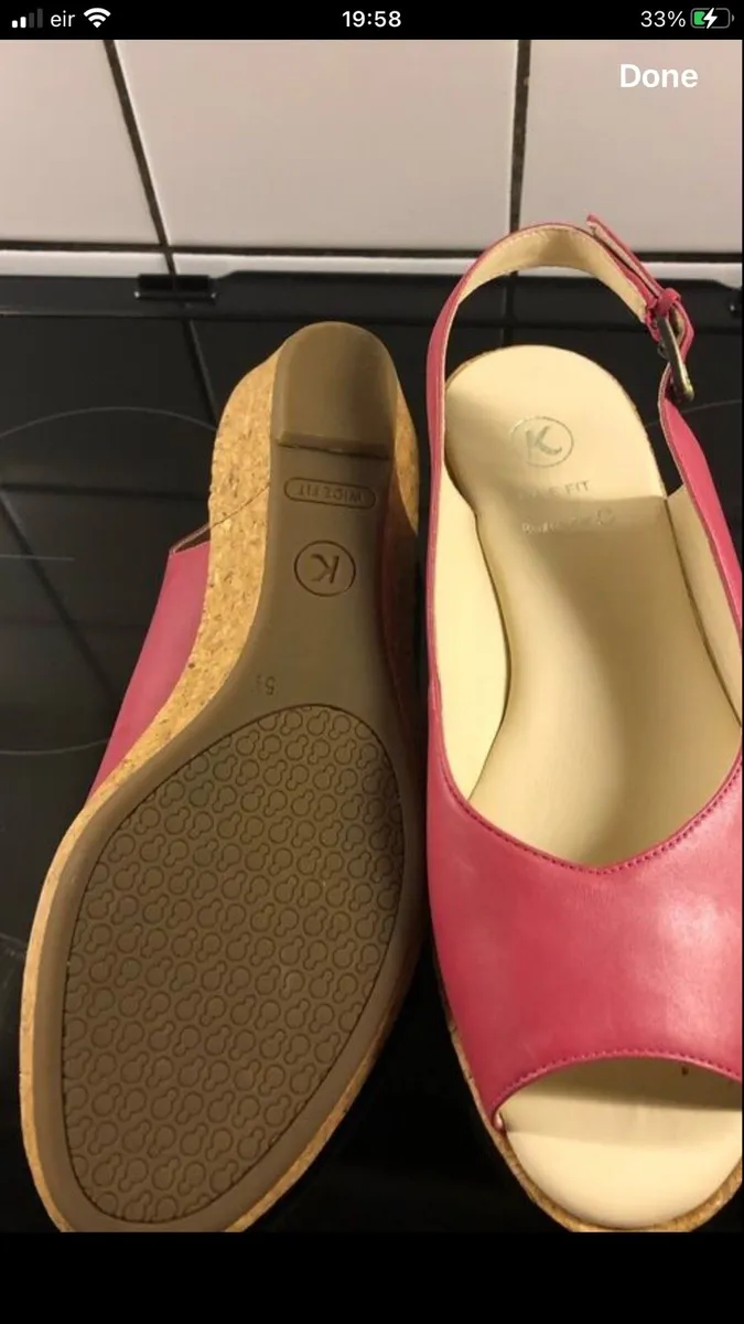 Ladies new sandals  size 5.5 €20 - Image 3