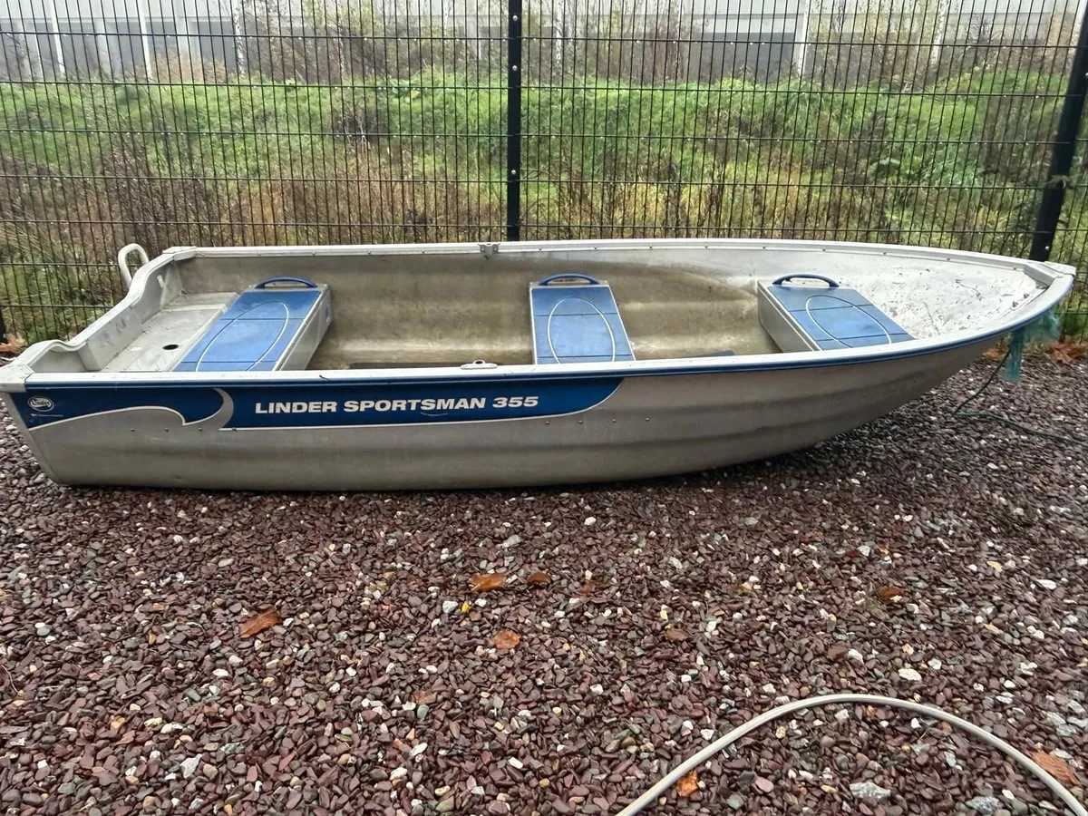 Linder Sportsman 355-Hull Only-Excellent Condition - Image 1