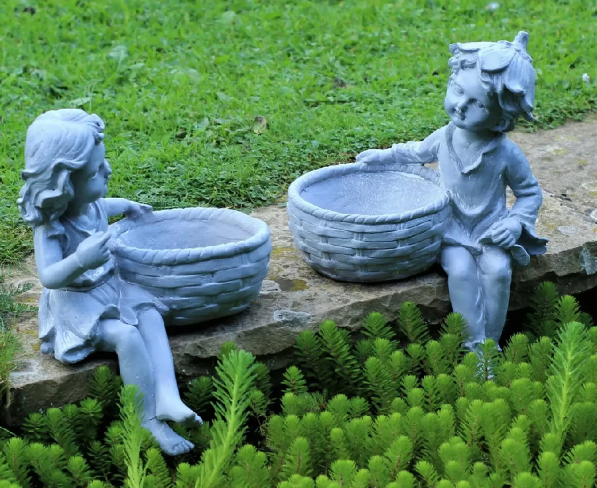 NEW Garden Ornament Planters/Feeders  x 2 - Image 2