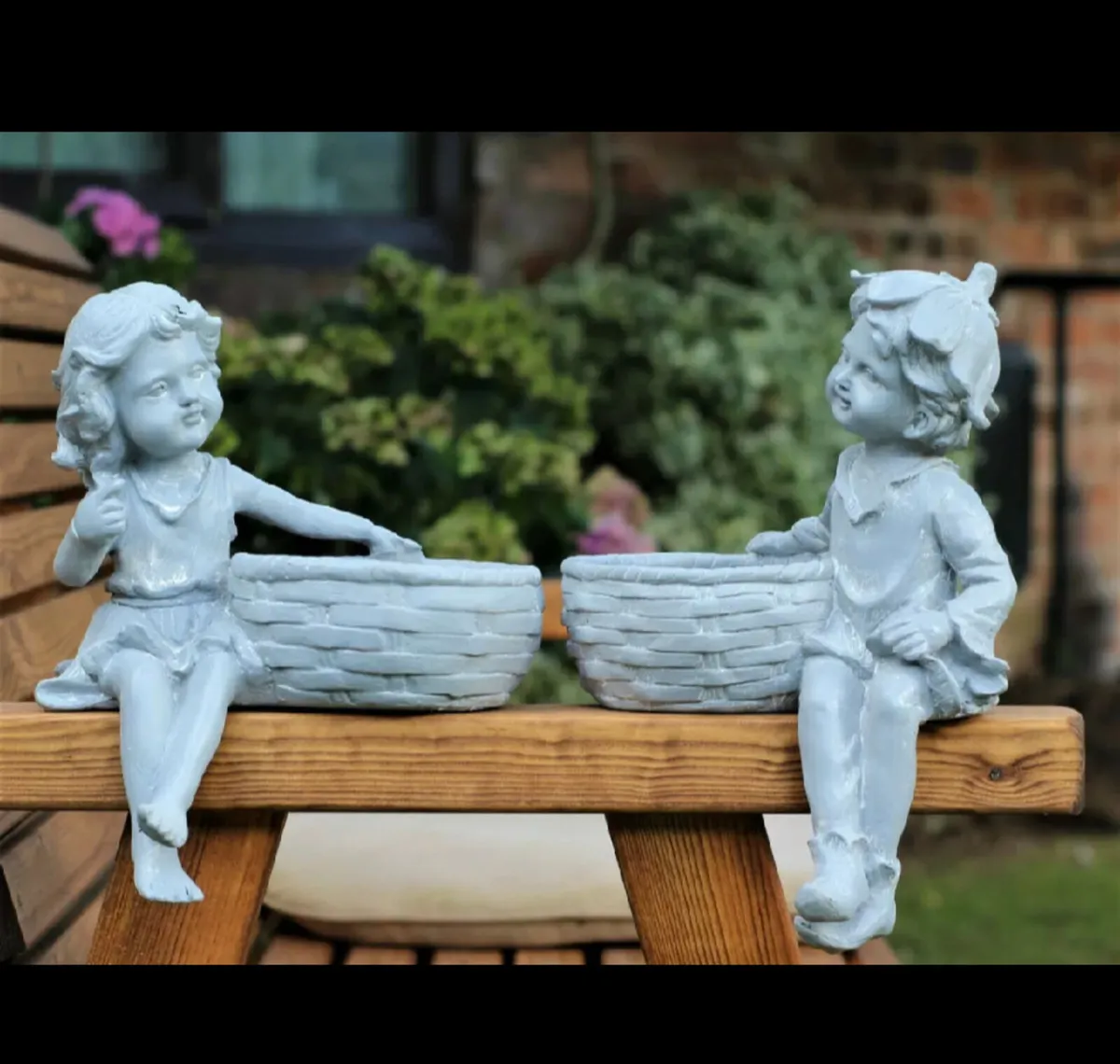 NEW Garden Ornament Planters/Feeders  x 2 - Image 4