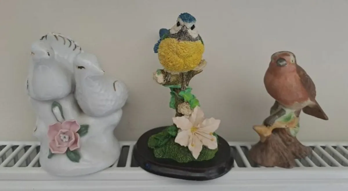 3 bird Figurines - Image 2