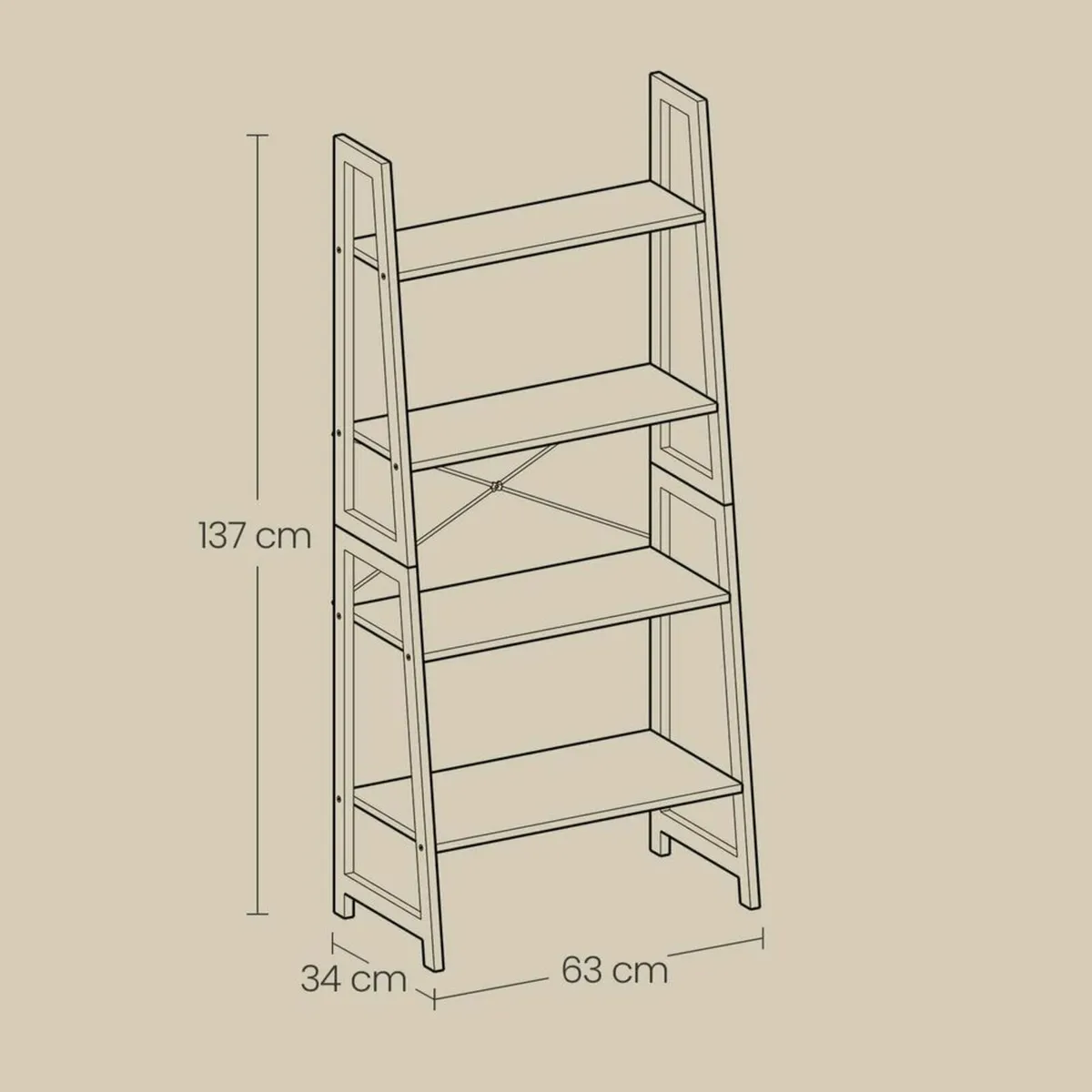 NEW Bookcase Display Unit - Fit into car.. - Image 2