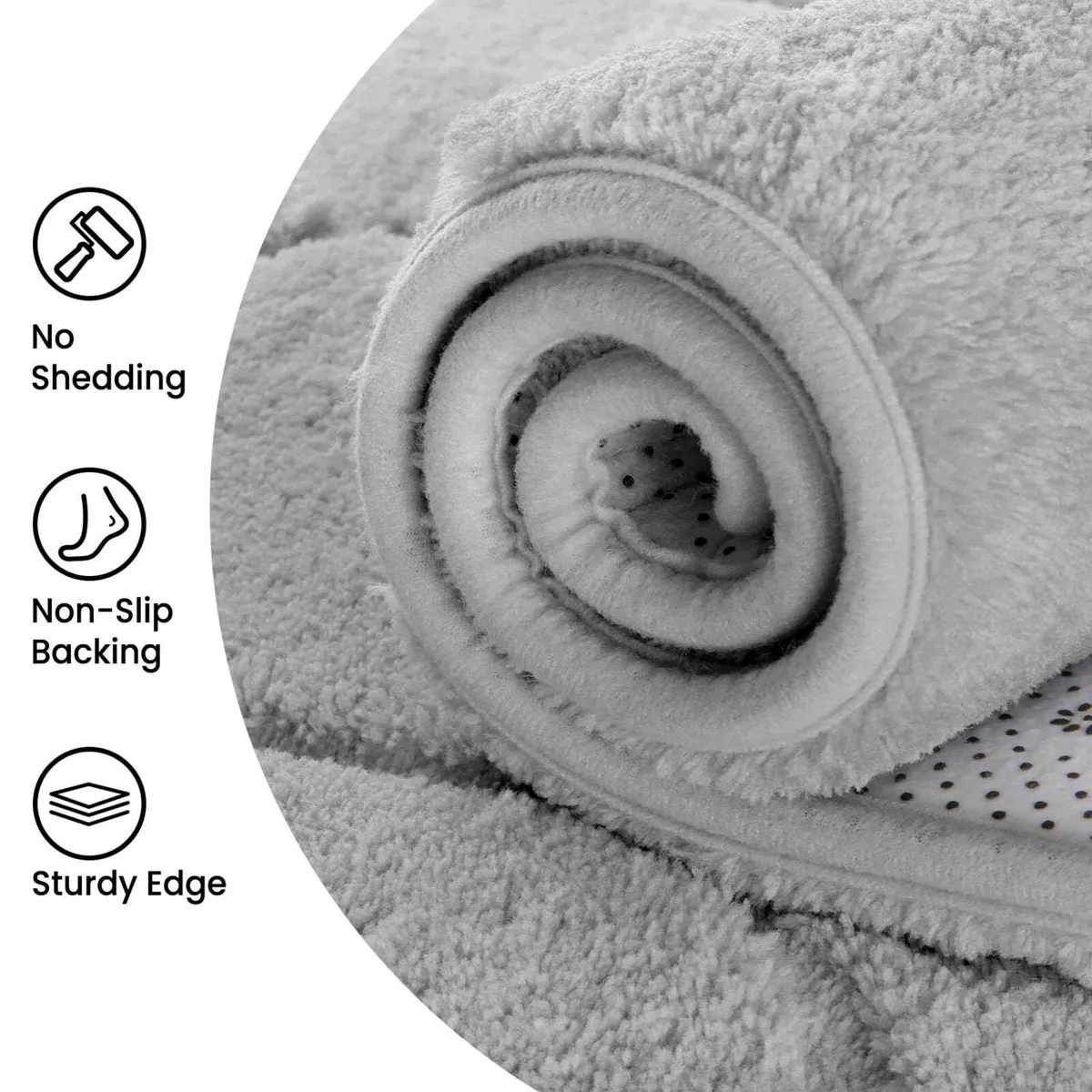 Rugs Living Room 160x230 3D Grey Area for Bedroom - Image 4