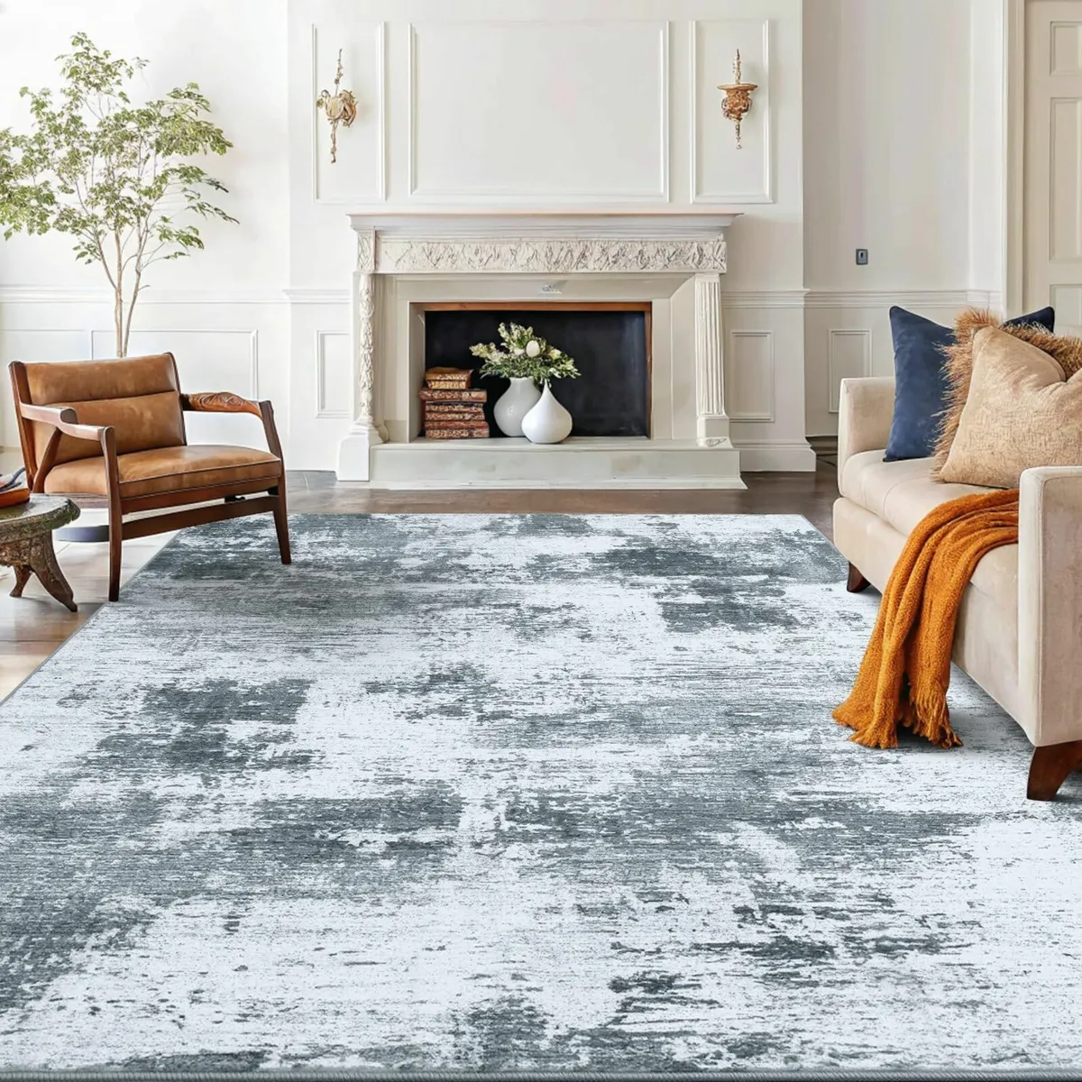 Modern Abstract Area Rugs Living Room 140x200cm - Image 2