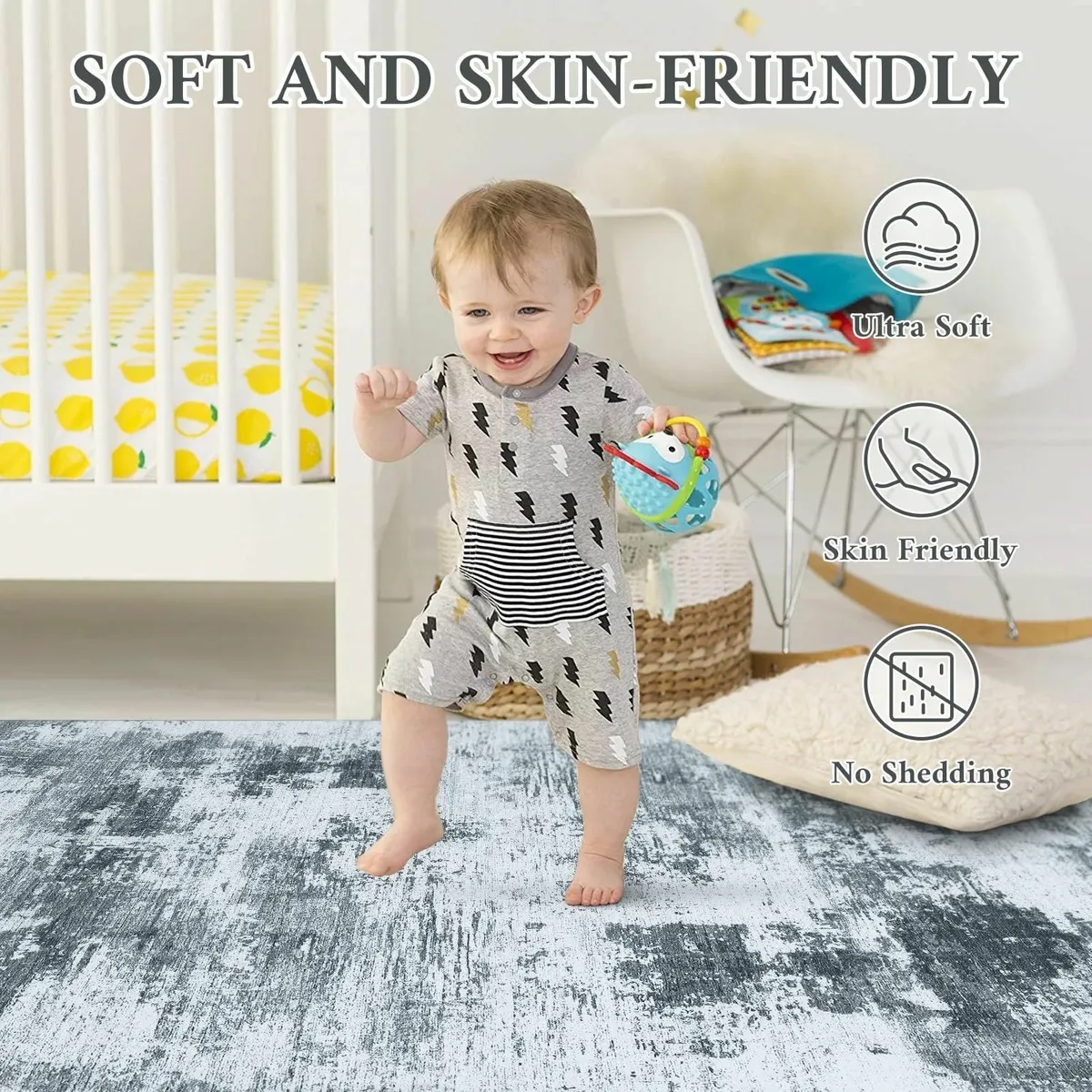 Modern Abstract Area Rugs Living Room 140x200cm - Image 4