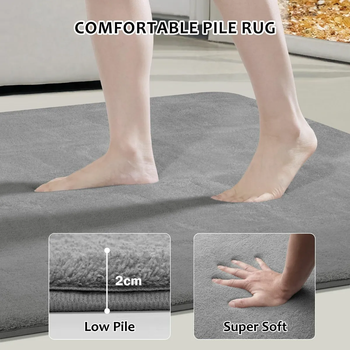 Carpet Rugs Living Room Large 200 X 300 cm Anti - Image 3