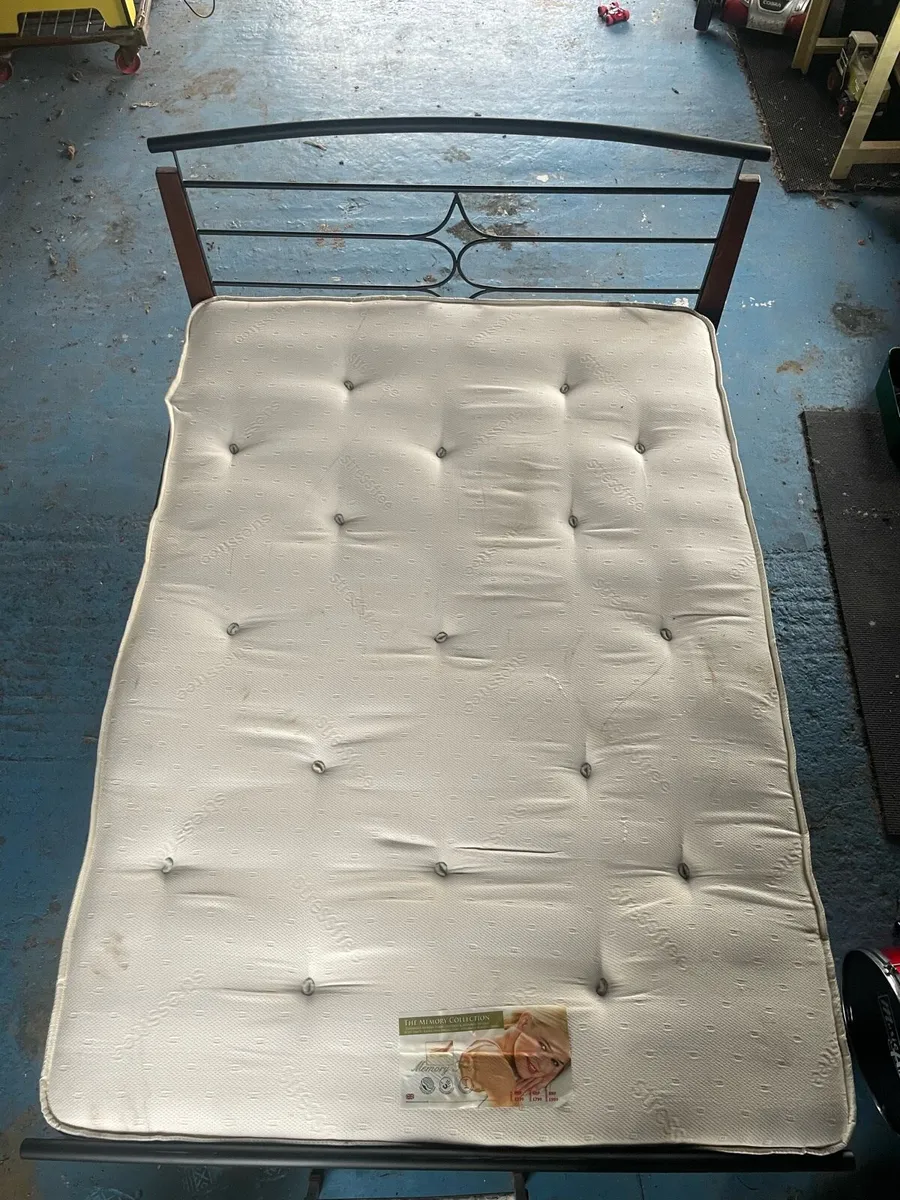 Bed and mattress for sale