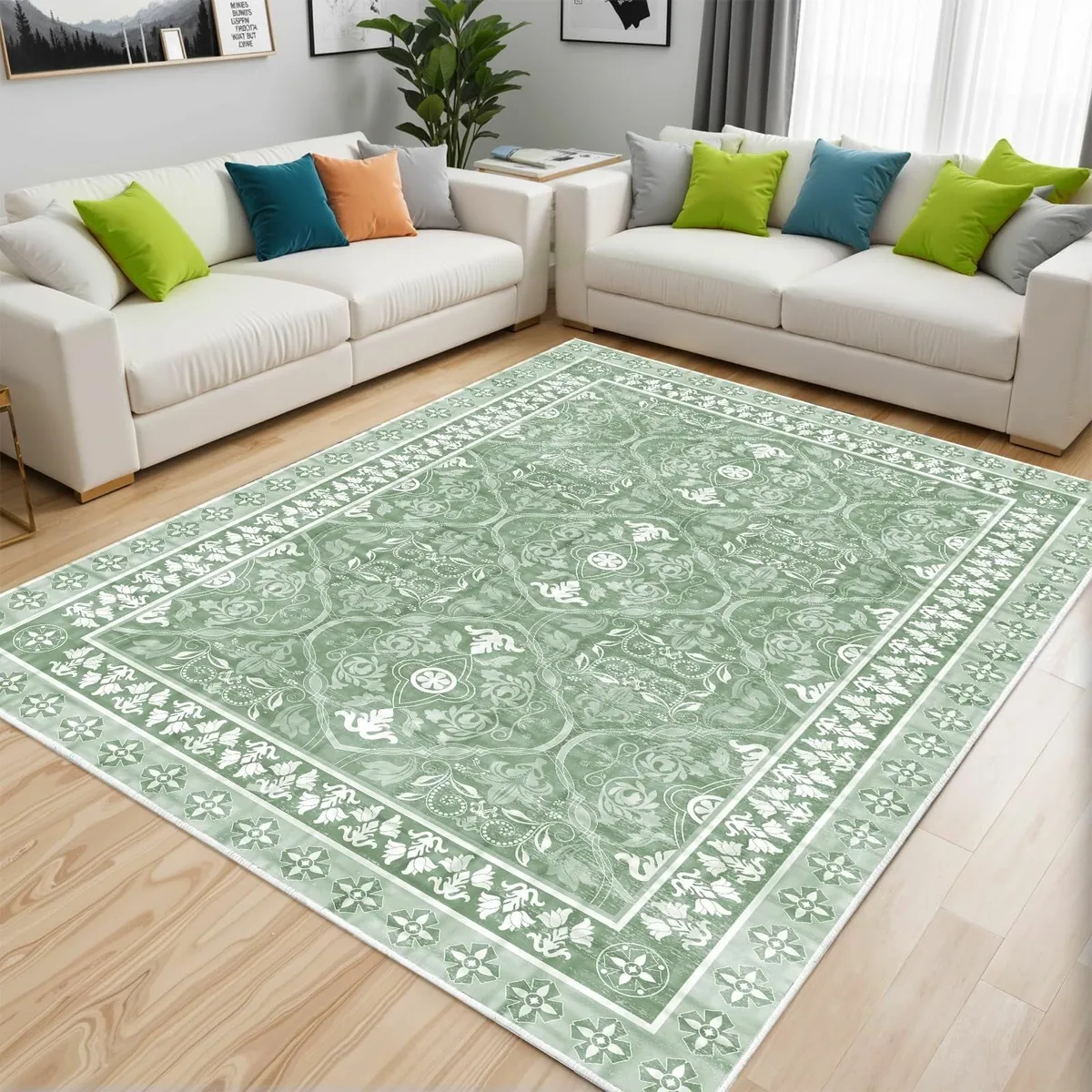 Living Room Area Rugs 160x230cm Anti-Slip Soft - Image 1