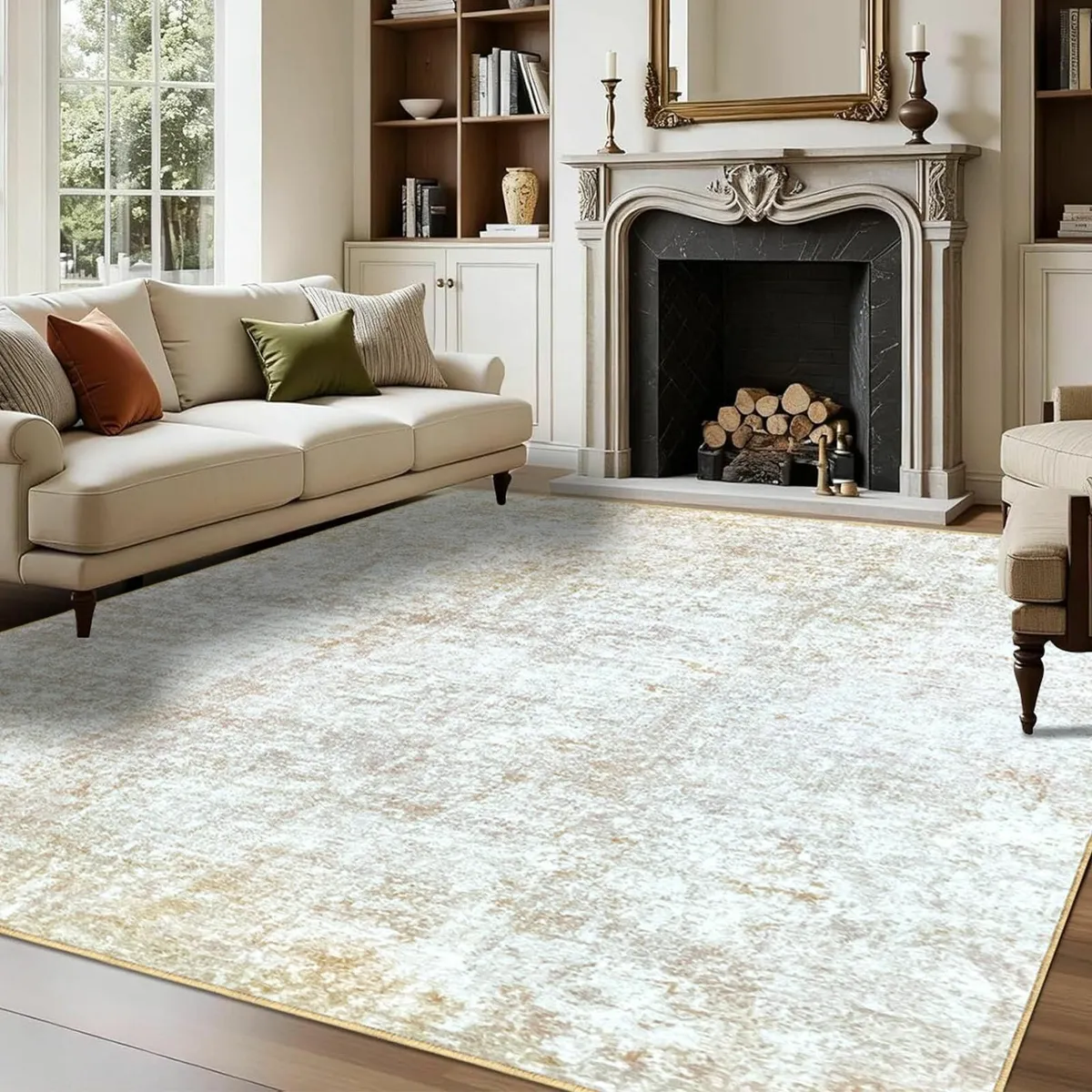 Large Modern Abstract Rugs Living Room 160x230cm - Image 1