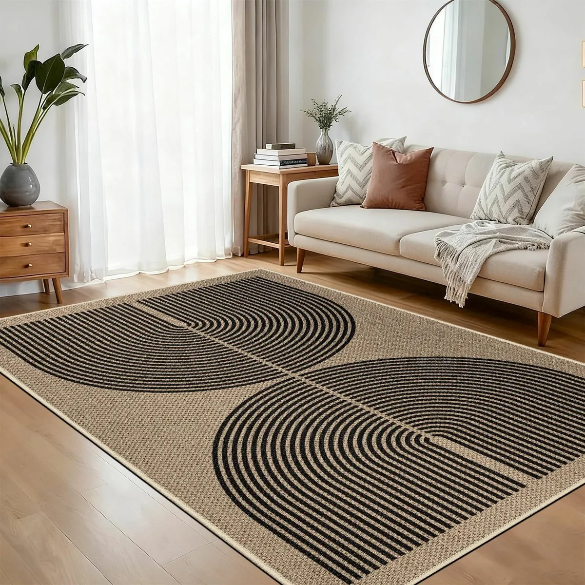 Rugs Living Room 160x230cm Non-Slip Bedroom - Image 1