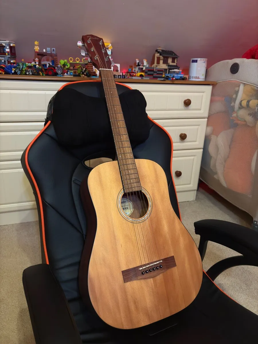 Fender Acoustic Guitar - Image 2