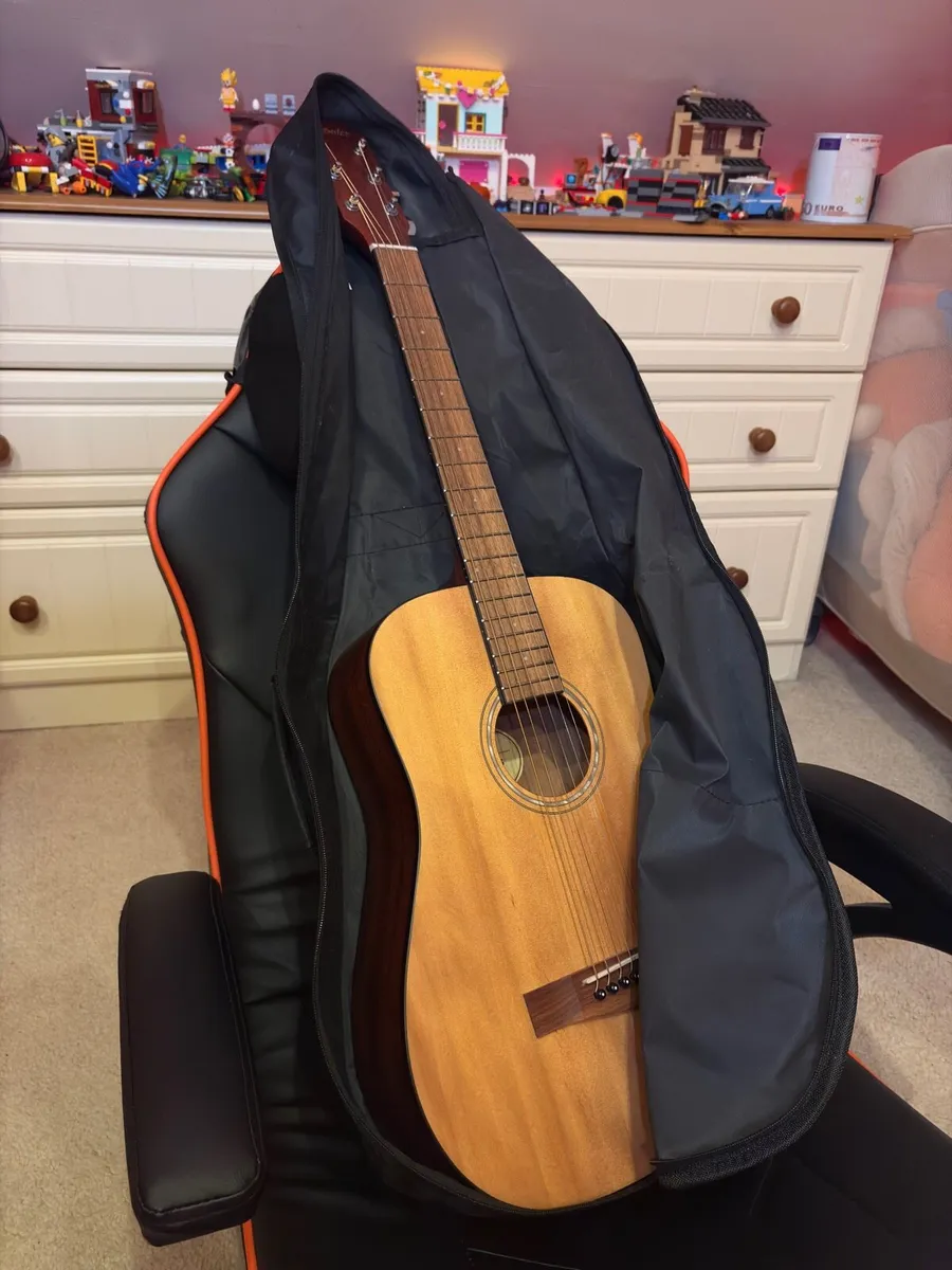 Fender Acoustic Guitar - Image 4