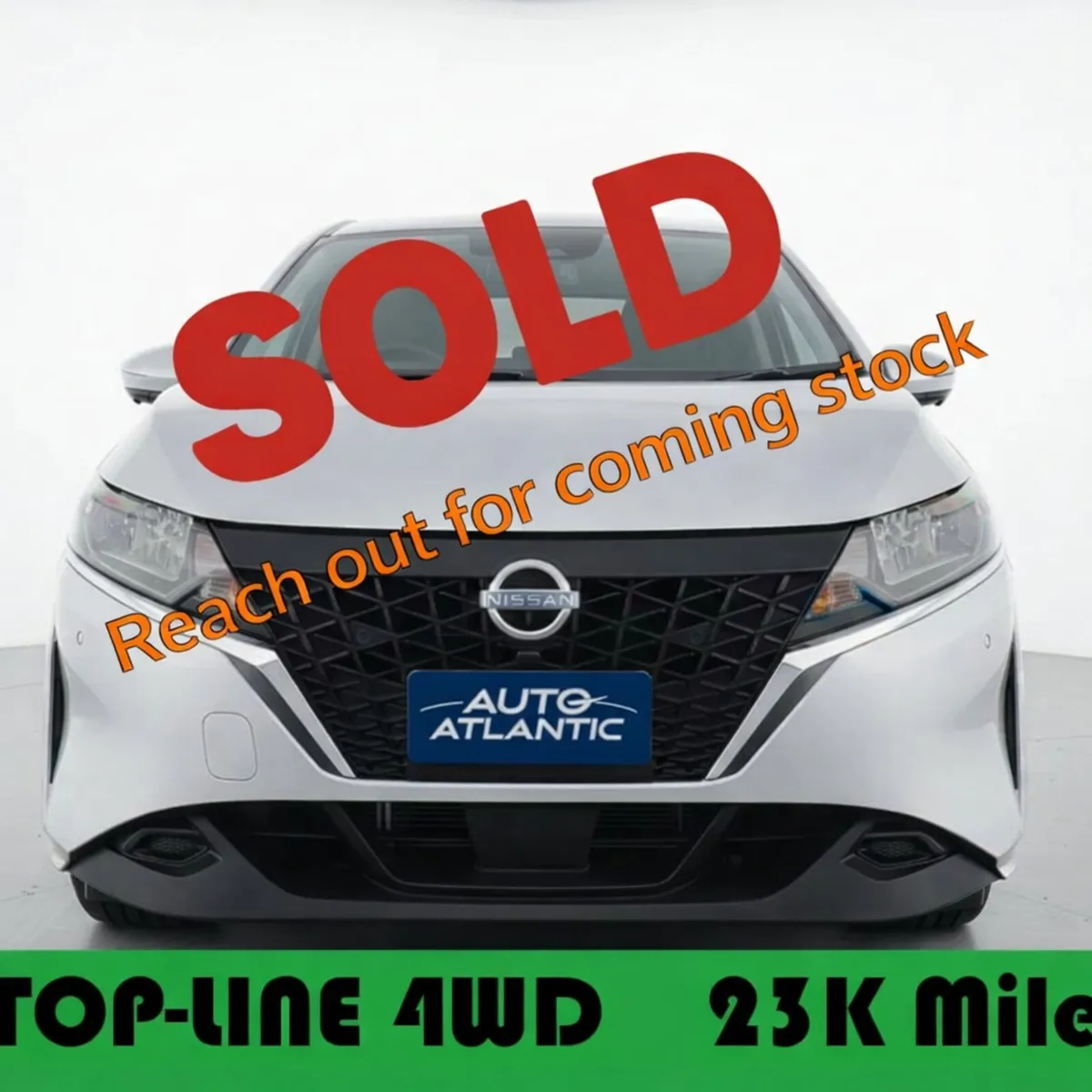 Nissan Note X ❁ Hybrid-EV ❁ 4WD ❁ Fully Loaded - Image 1