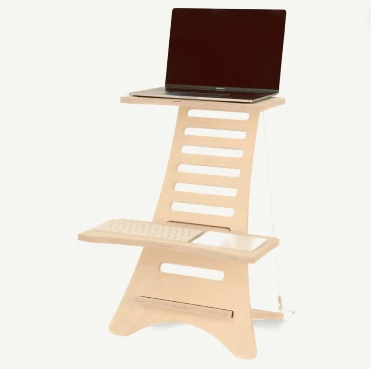 Stan 1 Hard Standing Desk for Laptop Elegant - Image 1