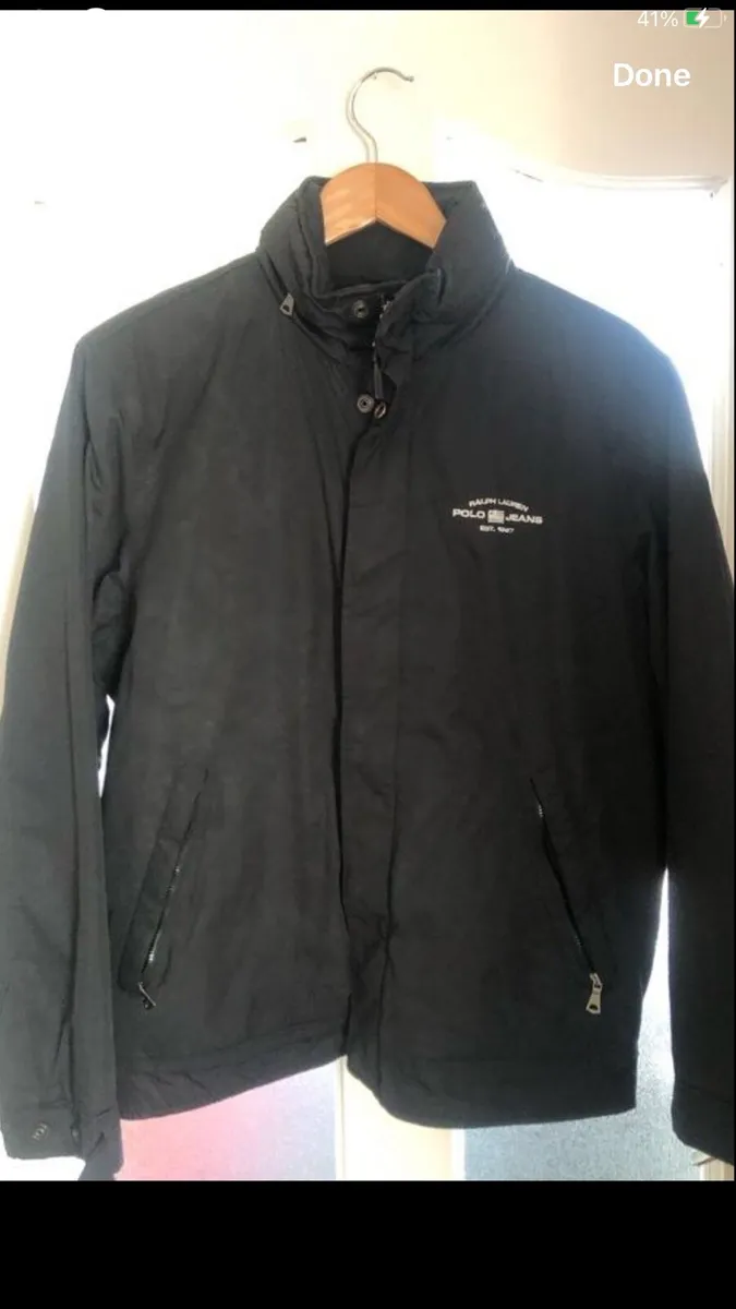 Mens Ralph Lauren polo jacket size M €25 - Image 1