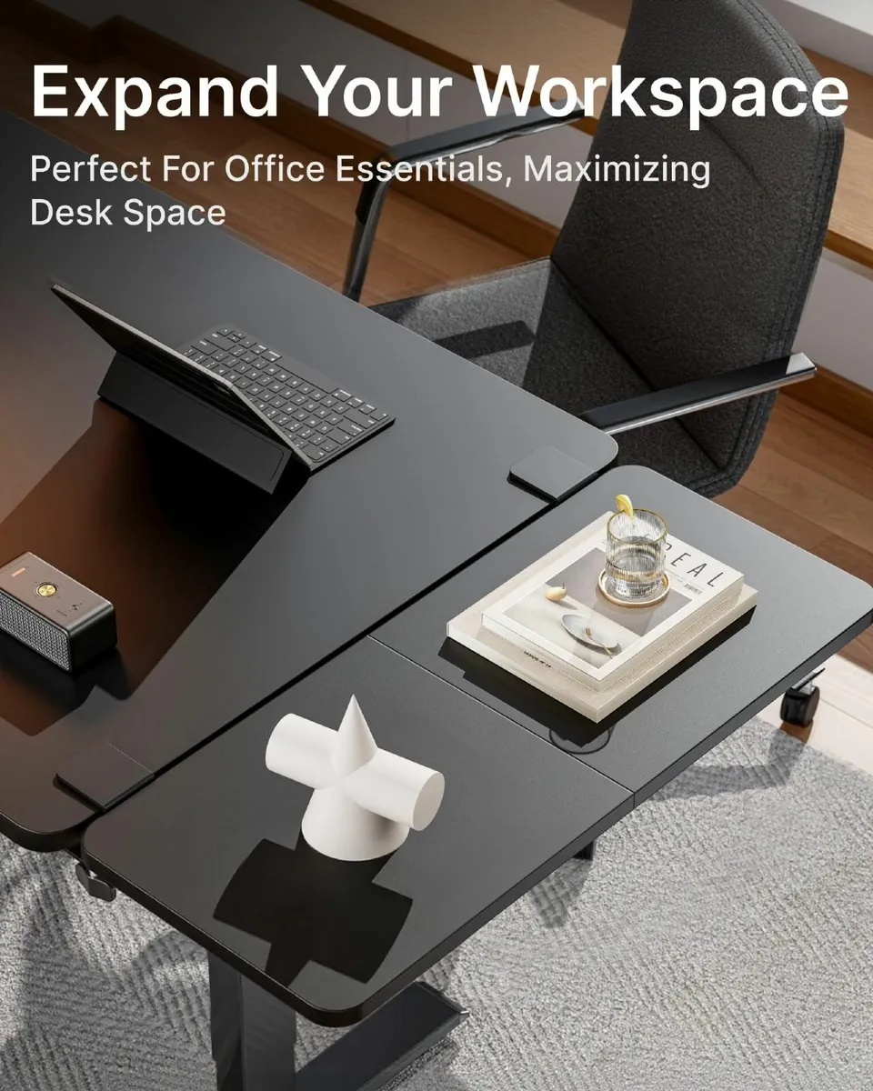 Ergonomics Desk Extender Tray with Laptop Holder - Image 4