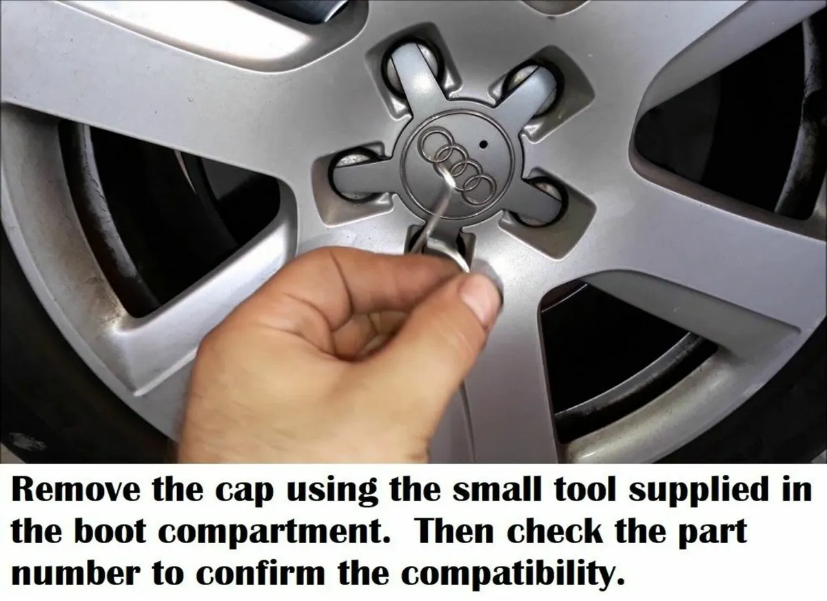 2 x Audi A4, A5, A6, A7 Star Cap - Delivery - Image 2