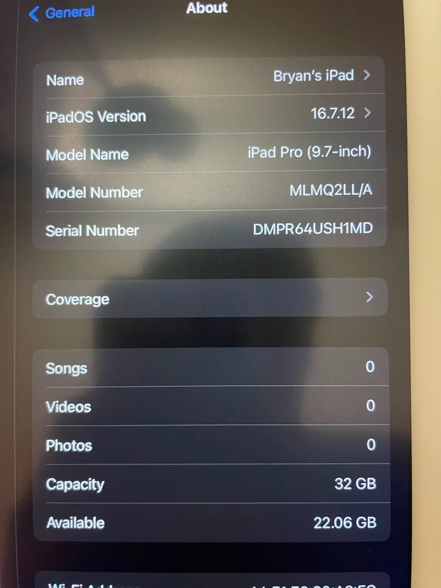 iPad Pro 1st Gen (wifi) 32gb mint condition - Image 4