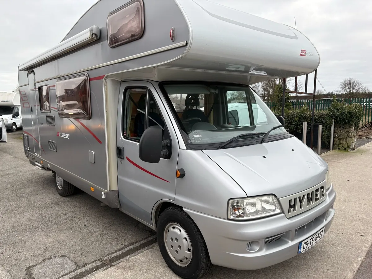 06 Hymer Classic 6berth As new full warranty - Image 1
