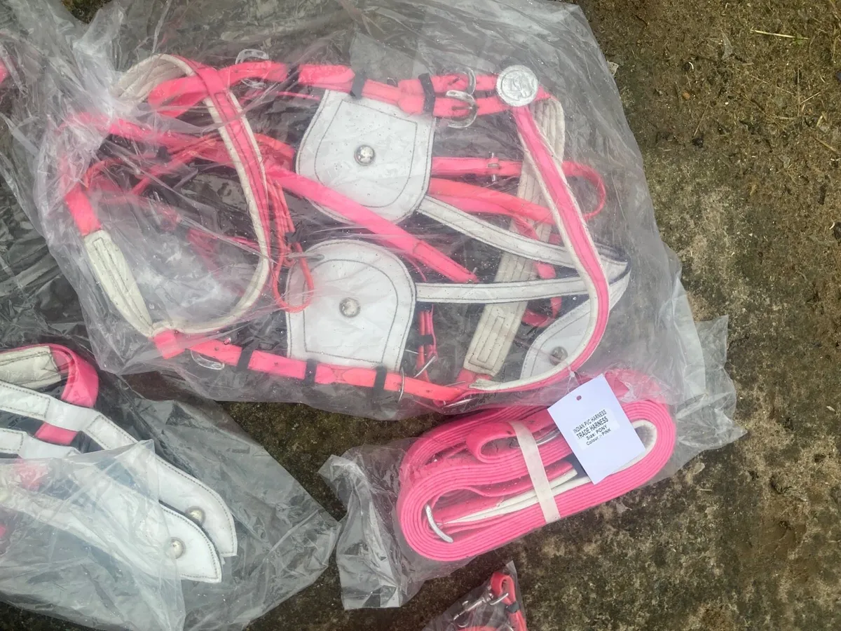 Pony size quick hitch pink/white 🐴 - Image 2