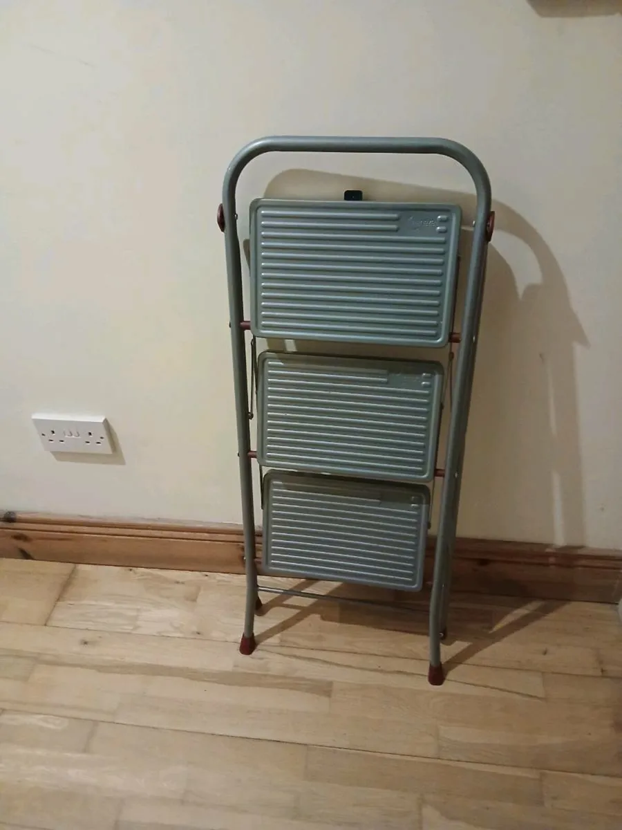 3 steel stepladder strong new can deliver only €50 - Image 4