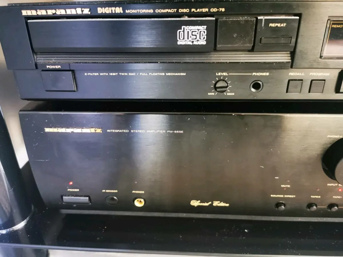 Marantz AMPLIFIER + Matching CD Player - Image 2