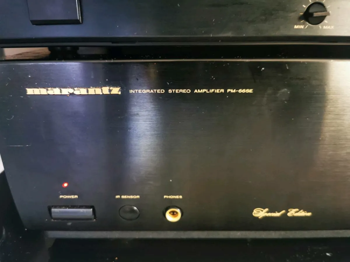 Marantz AMPLIFIER + Matching CD Player - Image 3