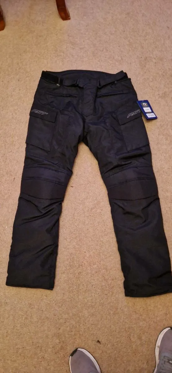 Rst alpha textile waterproof trousers - Image 1