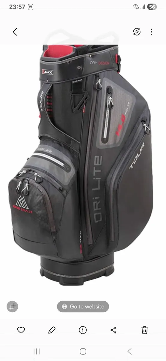 Big Max Dri-Lite Tour Bag - Image 2