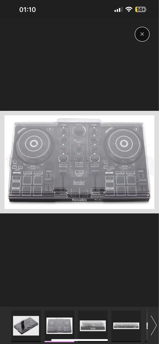 Decksaver Hercules DJControl Inpulse 200 - Image 2