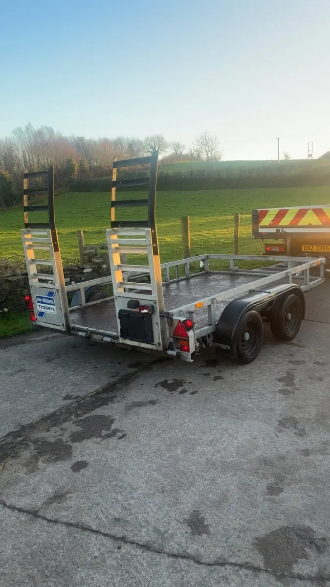 Ifor Williams plant trailer - Image 3