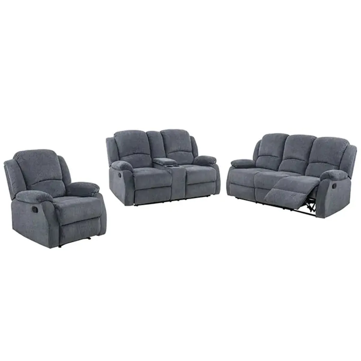 New Full Recliner Sofa Sets 3+2+1 Only €1050!! - Image 1