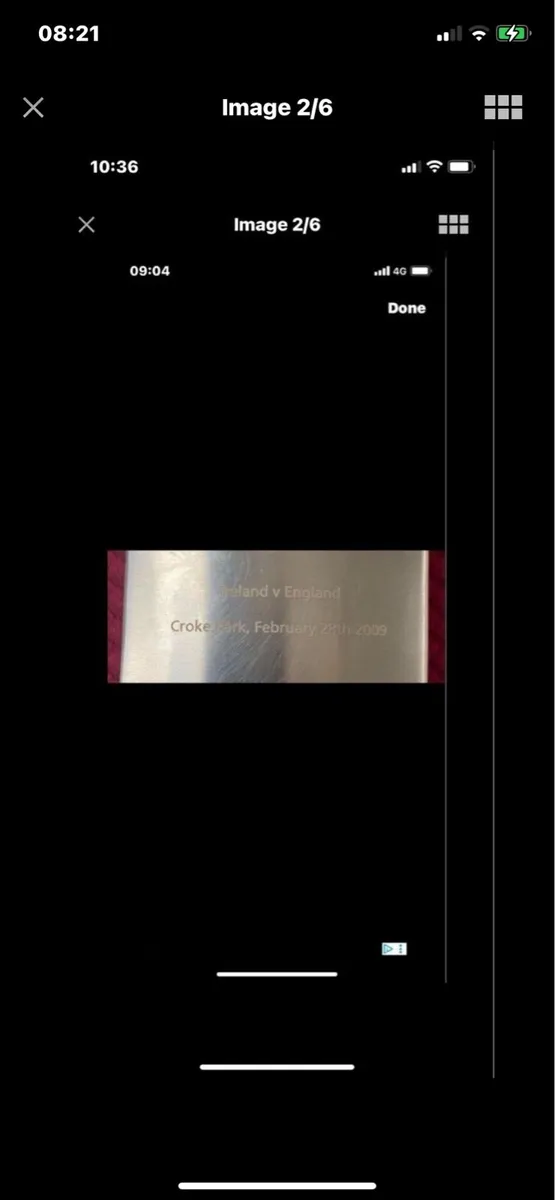 Ireland v England Croke Park Hip Flask - Image 2