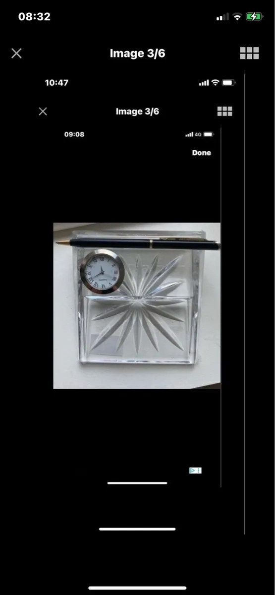 Waterford Crystal Desk Set - Image 3